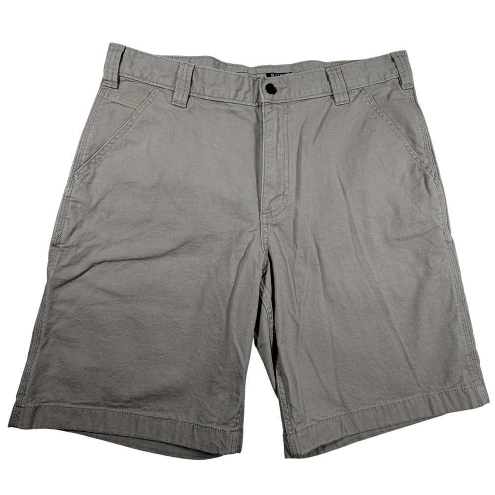 Carhartt Mens BS2514-M Rugged Flex Relaxed Fit Canvas Work Shorts Tan Khaki 36 - Picture 2 of 11